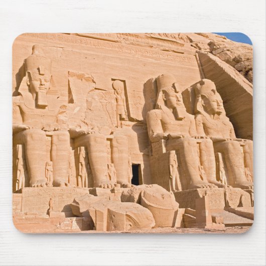 Grote tempel van Abu Simbel - Ramses II - Egypte Muismat (Voorkant)