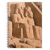 Grote tempel van Abu Simbel - Ramses II - Egypte Notitieboek (Voorkant)