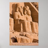 Grote tempel van Abu Simbel - Ramses II - Egypte Poster (Voorkant)