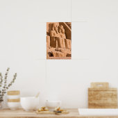 Grote Tempel van Abu Simbel - Ramses II - Egypte Poster (Keuken)