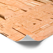 Grote tempel van Abu Simbel - Ramses II - Egypte Poster (Hoek)