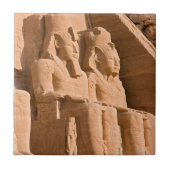 Grote tempel van Abu Simbel - Ramses II - Egypte Tegeltje (Voorkant)