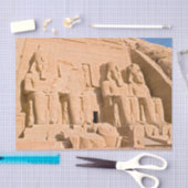 Grote tempel van Abu Simbel - Ramses II - Egypte Tissuepapier (Craft)