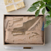 Grote tempel van Abu Simbel - Ramses II - Egypte Tissuepapier (Geschenk)