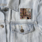 Grote tentoonstelling, 1851: binnenkant vierkante button 5,1 cm (In situ)