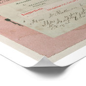 Grote tentoonstelling, 1851: eerste schets voor de poster (Hoek)