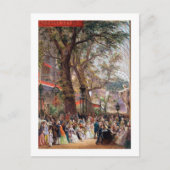 Grote tentoonstelling, 1851: interieur briefkaart (Voorkant)