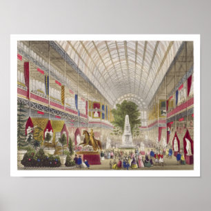 Grote tentoonstelling, 1851: South Transept, van I Poster