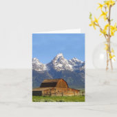Grote Teton-bergen Kaart (Gele Bloem)