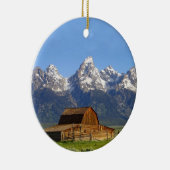 Grote Teton-bergen Keramisch Ornament (Rechts)