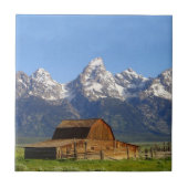 Grote Teton-bergen Tegeltje (Voorkant)