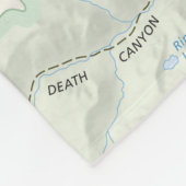 Grote Teton-kaartdeken Fleece Deken (Hoek)