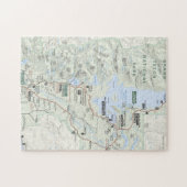 Grote Teton-kaartpuzzel Legpuzzel (Horizontaal)