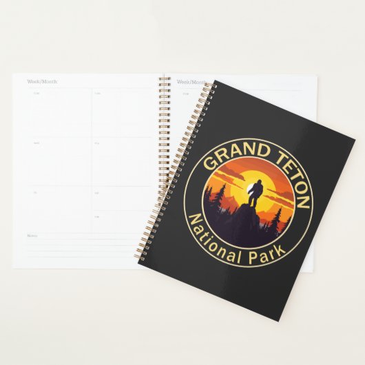 Grote Teton National Park Bigfoot Planner (Display)