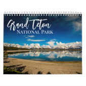 Grote Teton National Park Landscape Fotografie Kalender (Hoes)