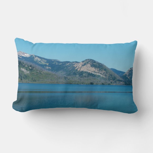 Grote Teton National Park-landschapsfoto. Kussen (Voorkant)