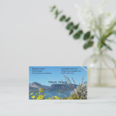 Grote Teton National Park-landschapsfoto. Visitekaartje (Staand voorkant)