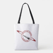 Grote Teton National Park Solar Eclipse Canvas tas (Achterkant)