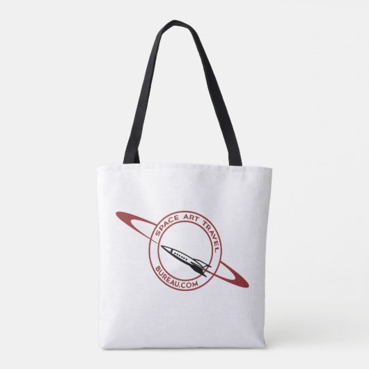 Grote Teton National Park Solar Eclipse Canvas tas (Achterkant)