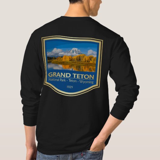Grote Teton NP (PF2) T-shirt (Achterkant)