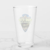 Grote Teton NP (pijlpunt) Glas (Achterkant)