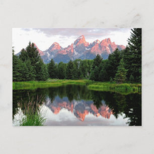 Grote Teton reflecteert over de Beaver-obligatie Briefkaart