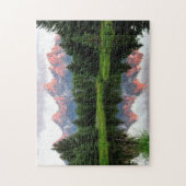 Grote Teton reflecteert over de Beaver-obligatie Legpuzzel (Verticaal)