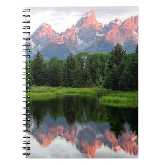 Grote Teton reflecteert over de Beaver-obligatie Notitieboek (Voorkant)