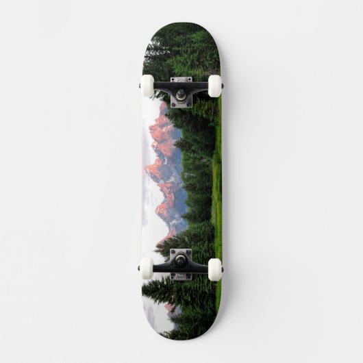 Grote Teton reflecteert over de Beaver-obligatie Persoonlijk Skateboard (Voorkant)