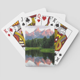 Grote Teton reflecteert over de Beaver-obligatie Pokerkaarten