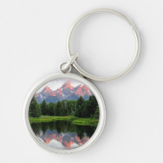 Grote Teton reflecteert over de Beaver-obligatie Sleutelhanger