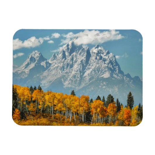 Grote Tetongebergte in de Herfst Magneet (Horizontaal)