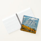Grote Tetongebergte in de Herfst Notitieboek (Binnen)