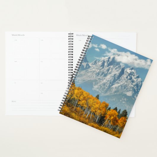Grote Tetongebergte in de Herfst Planner (Display)