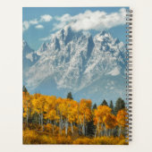 Grote Tetongebergte in de Herfst Planner (Achterkant)