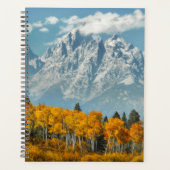 Grote Tetongebergte in de Herfst Planner (Voorkant)