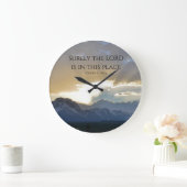 Grote Tetons Bijbel Schrift Klok (Huis)