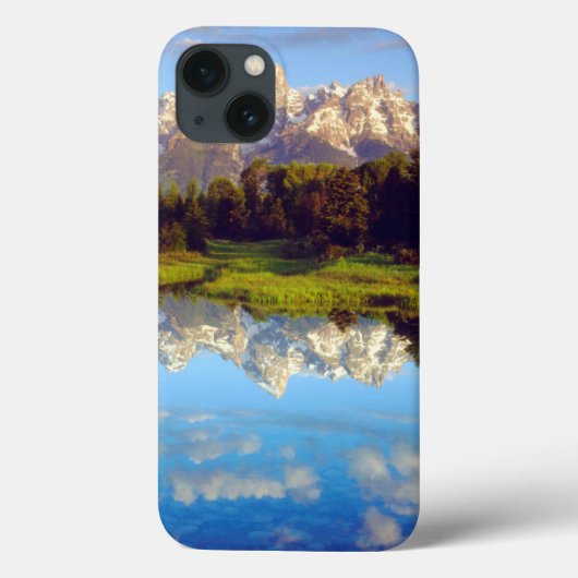 Grote Tetons die in de Snake-rivier reflecteren Case-Mate iPhone Case (Achterkant)