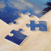 Grote Tetons die in de Snake-rivier reflecteren Legpuzzel (Zijkant)