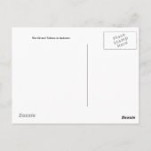 Grote Tetons in het najaar - Briefkaart (Achterkant)