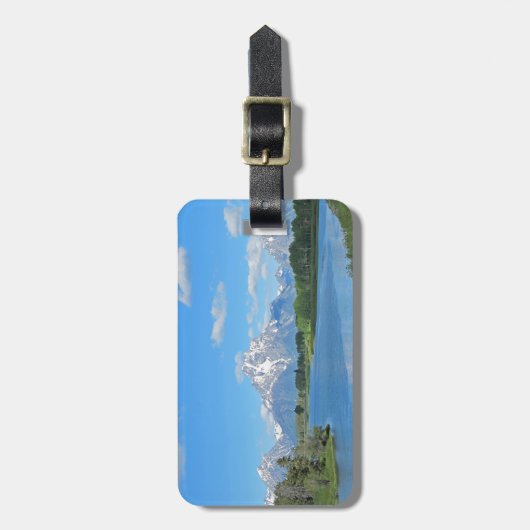 Grote Tetons Uitzicht Bagagelabels (Voorkant verticaal)