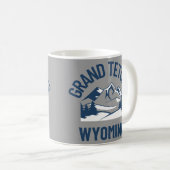 Grote Tetons Wyoming Koffiemok (Voorkant rechts)