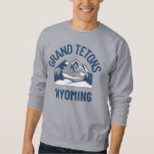 Grote Tetons Wyoming Trui (Voorkant)