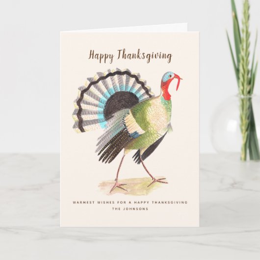 Grote | Thanksgiving | van Turkije de Kaarten van (Voorkant)