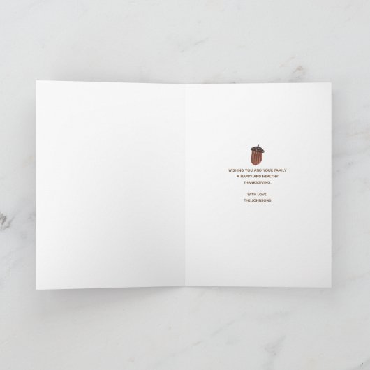 Grote | Thanksgiving | van Turkije de Kaarten van (Binnen)