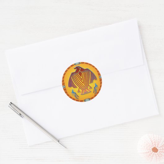 Grote Thunderbird Stickers (Envelop)