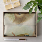 Grote tiet- Kleurrijke vogel, Kunst Tissuepapier (Geschenk)