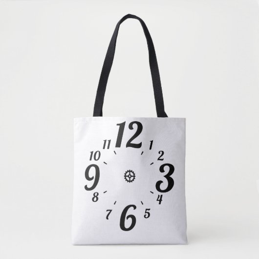 Grote tijd tote bag (Voorkant)
