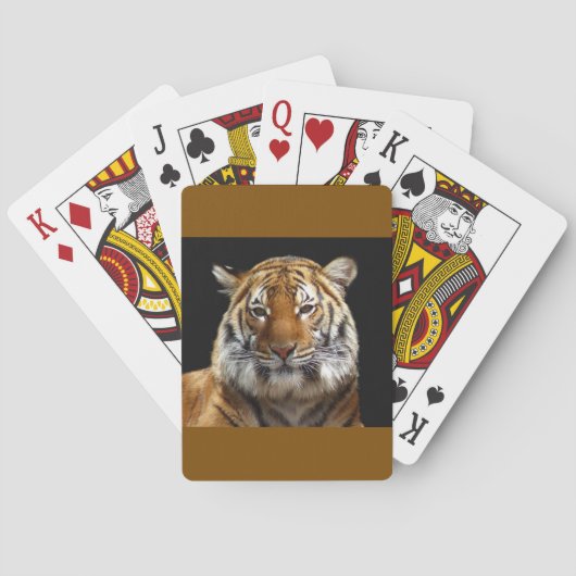 Grote Tijger Speelkaarten (Achterkant)