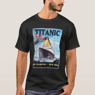 Grote Titanic Kostuum T-shirt Gift 1912 Histor